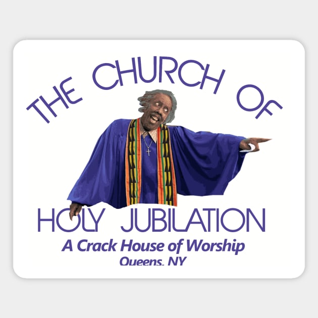 Coming 2 America Church Of Jubilation Magnet by Bigfinz